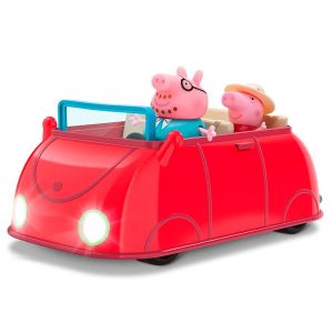 Set de Figuras y Auto Rojo de Peppa Ping - 2903