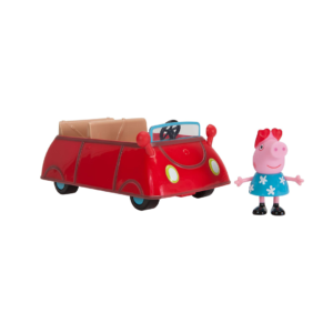 Juguete de Coche Rojo Peppa Pig y Figura - 2902