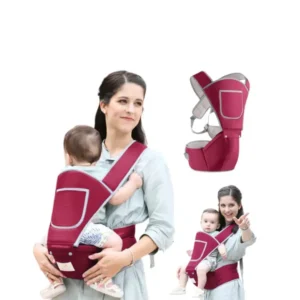 Canguro Portabebé con Asiento y Bolsillo - 19951