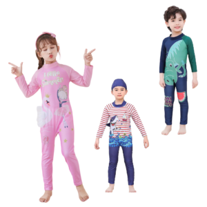 Trajes de Baño Infantil Mangas Largas - 5712