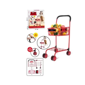 Carrito Supermecado Rojo - 10423