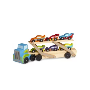 Melissa y Doug Mega Portacoches de Carreras - 13719