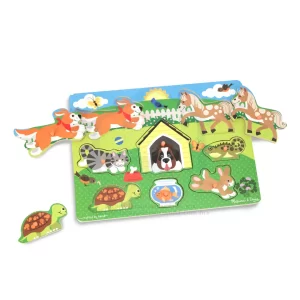 Rompecabezas de Clavijas de Madera - Melissa y Doug - 13722