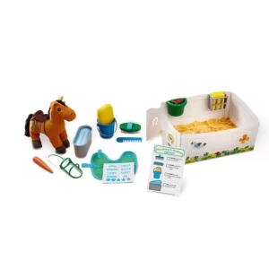 Melissa y Doug  Set de Cuidado de Caballos - 13743