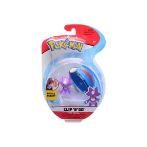 Pokemon Clip 'N' Go Toxel y gran Figura de Bola - 4335