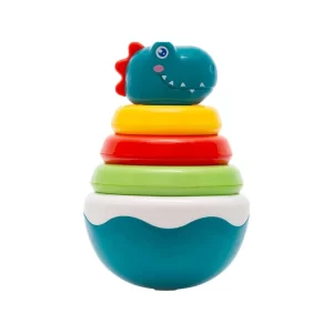Dino Gira y Rebota Con Argollas Apilables BUBA - 17540