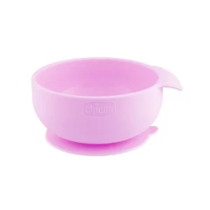 Bowl de Silicona Rosa +6M - Chicco - 18843