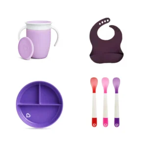Set de Alimentación Morado - Munchkin - 9190