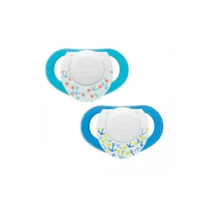 CHUPETE AZUL CAUCHO CHICCO 6-16M - 1071