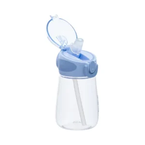 Hoppy Azul con Pajita de Silicona 300ml – Buba +12m - 21055