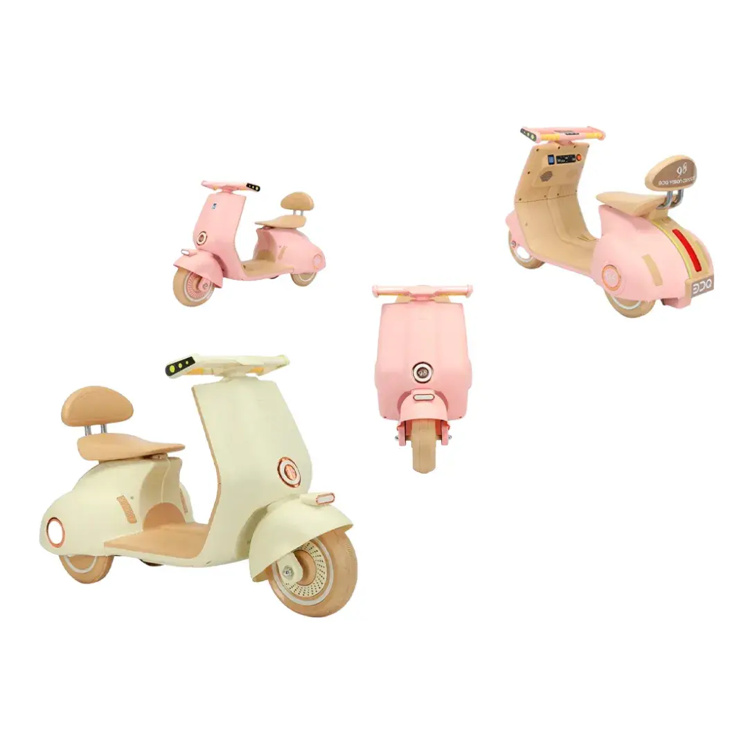 Moto a Batería tipo Vespa (4)