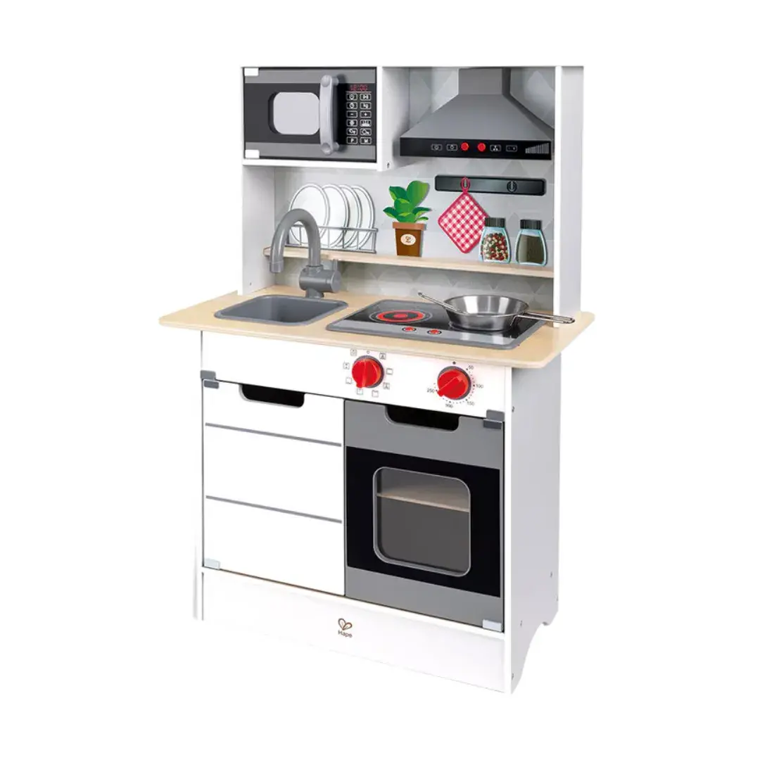 24452 – Cocina de juguete Hape con sonido y luz