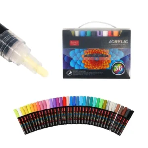 Set de Marcadores Acrílicos de 36 Colores - 24558