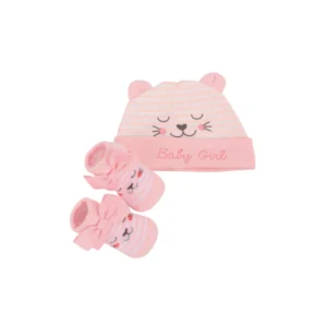 27721 - Set de Gorro y Medias Diseño para Nena