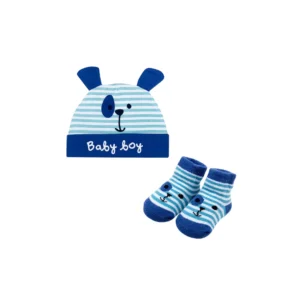 27721 - Set de Gorro y Medias Diseño para Nene
