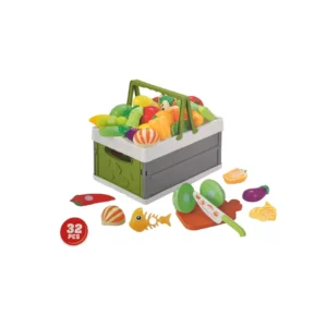 Canasta de Comida Infantil con Velcro – 32 Piezas - 29915