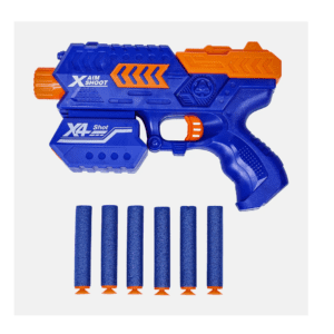 PISTOLA DE X AIM SHOOT CON DARDOS DE VENTOSA - 17698