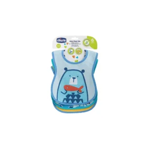 Baberos x 3 chicco Impermeables  - 29978