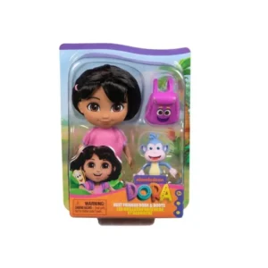 Muñeca Dora la Exploradora con Botas – Set de Figuras Nickelodeon