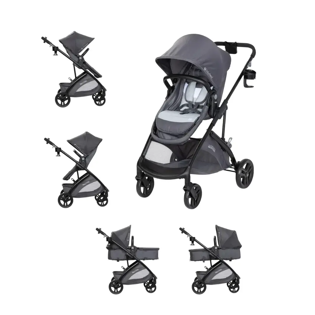 Carrito Modular 4 en 1 gris baby trend (1)