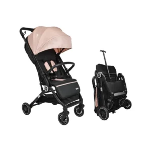 Carrito Compacto Tipo Maleta Luca Plegado Ultra Compacto Rosa - 31036