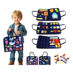 Libro Sensorial Educativo Animales Marinos - 31044