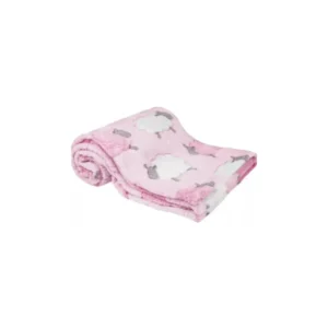 Mantita Ultra-suave Buba de Ovejita Rosa - 29794