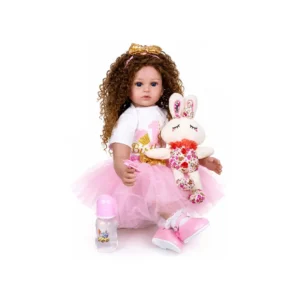 Muñeca Reborn con Accesorios y Ropa