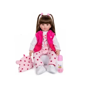 Muñeca Reborn con Accesorios y Ropa