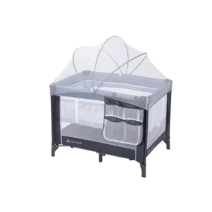 33140 - Cuna Corral Baby Trend Nursery Center Doble Nivel con Mosquitero