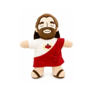 33141 - Peluche Interactivo Jesús con Respiración, Música y Luz Calmante