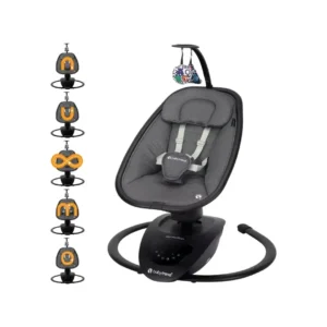Silla Mecedora Eléctrica para Bebé con Balanceo Automático